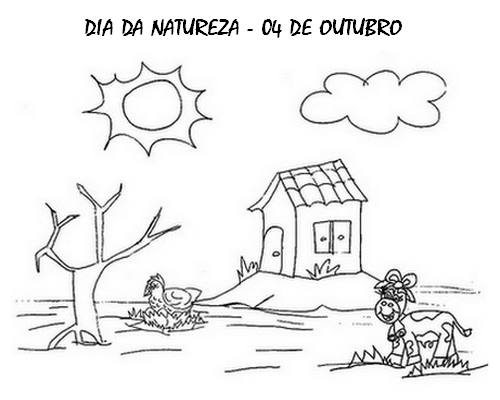 dia da natureza desenhos e atividades para colorir imprimir vi
