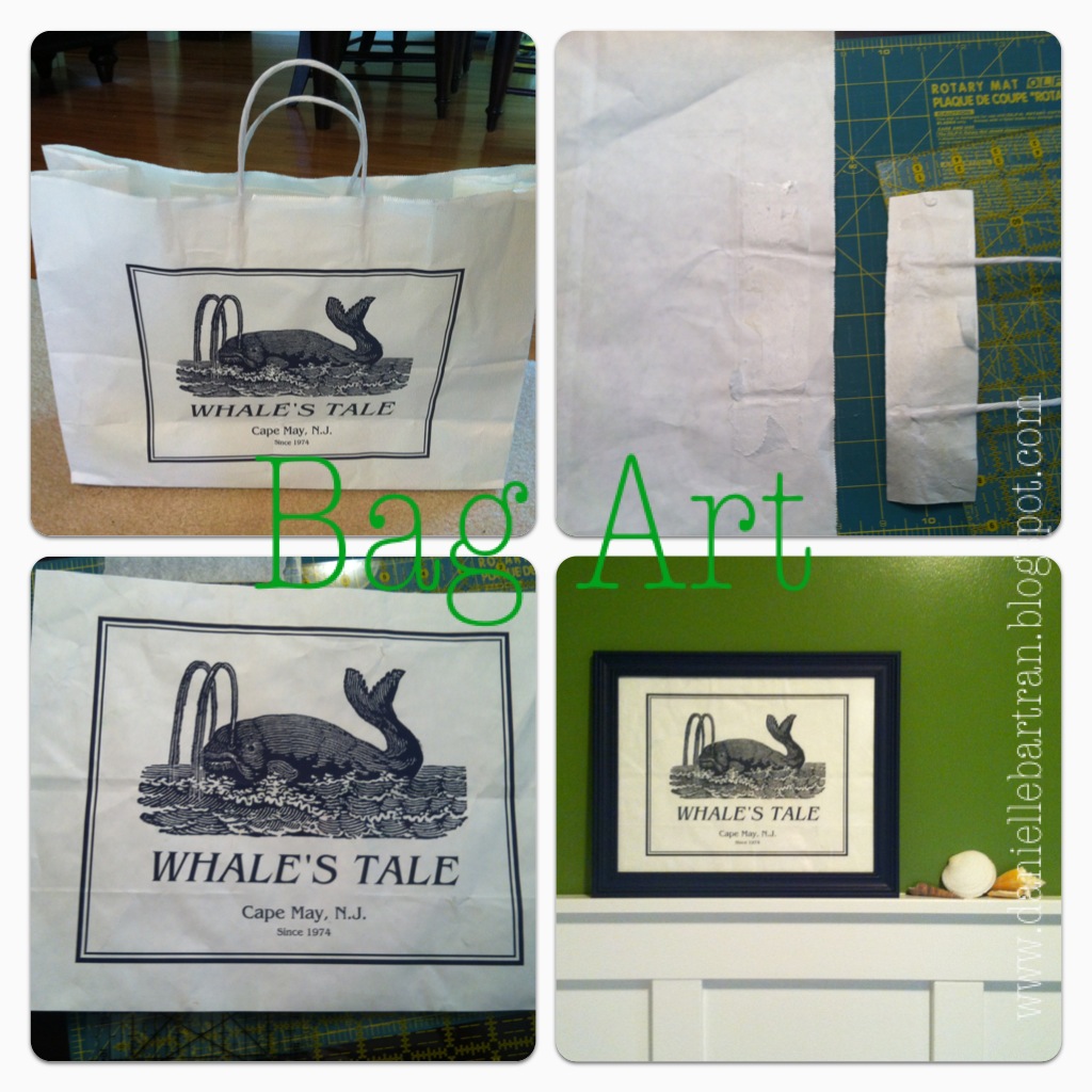 made Easy Art {Using Bags}
