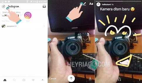 Cara Membuat Instagram Stories Cara Membuat Instagram Stories