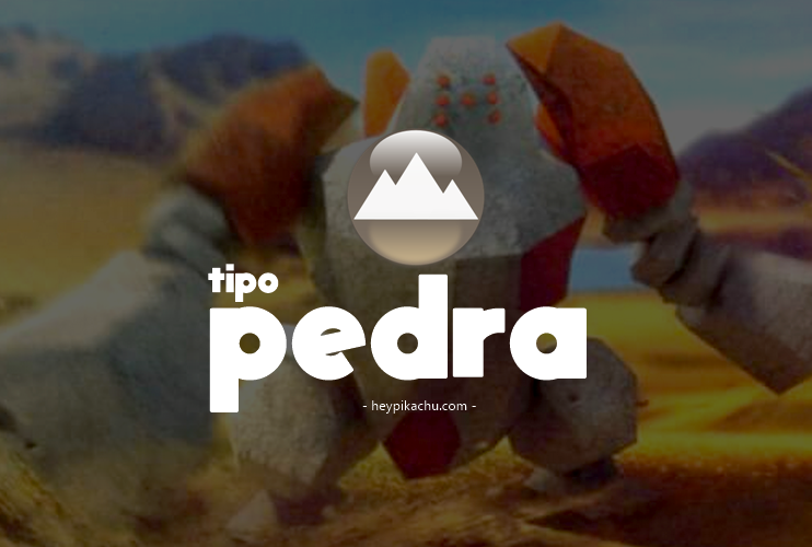 ◓ Pokémon do tipo Pedra — Rock type