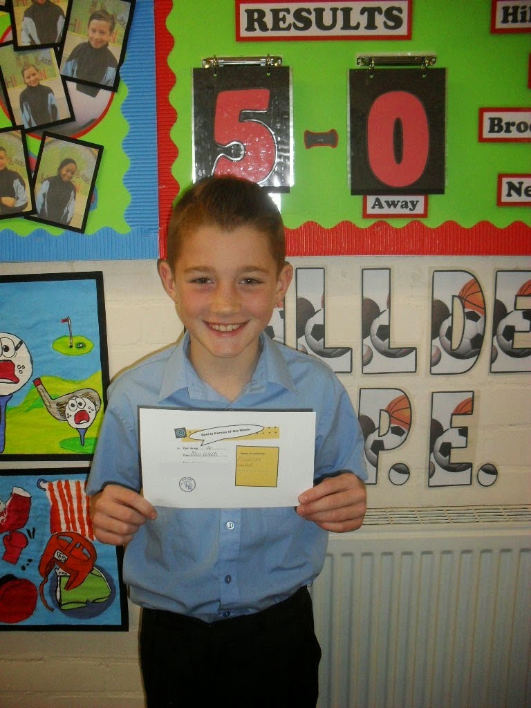 Sports Stars of the Week! Hilldene Primary School News