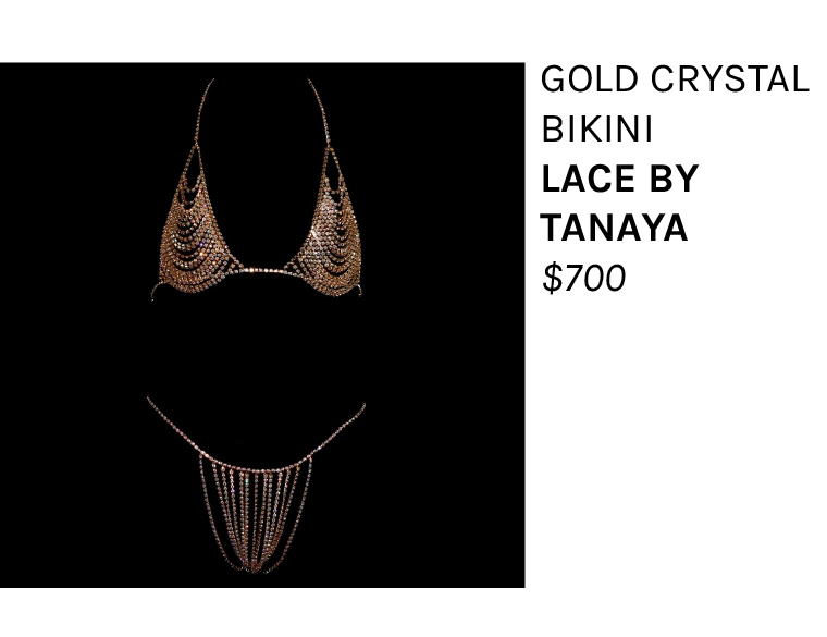 Crystal Bikini Lace by Tanaya Crystal Bikini