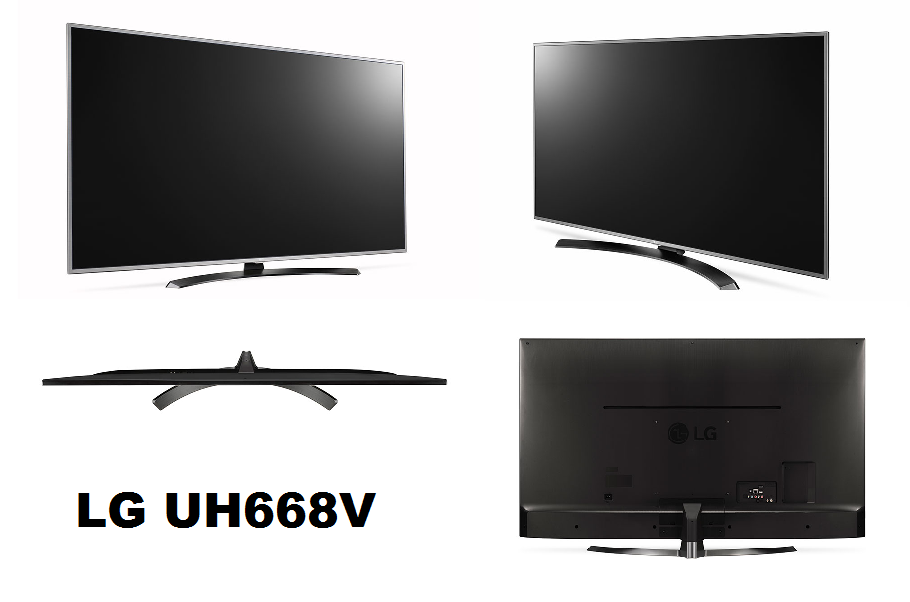 LG UH668V Meilleur Smart TV midrange webOS 3.0 Televiseur LED