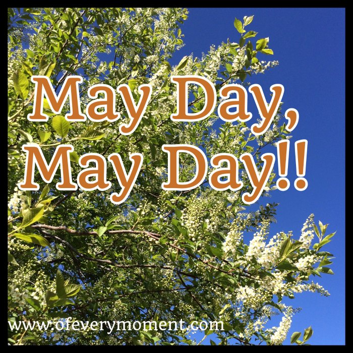 Mayday, mayday. I can't believe it's already May 1st! the most of