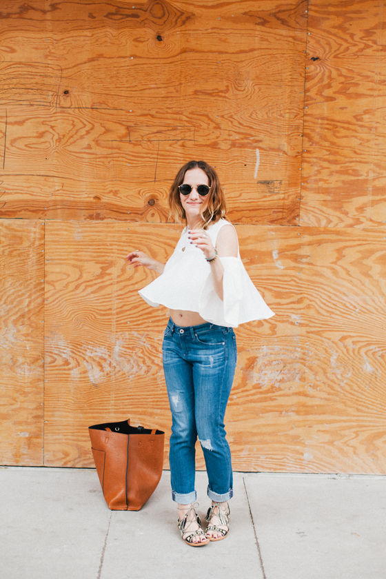 pieceology: Angel Wings + Comfort Jeans