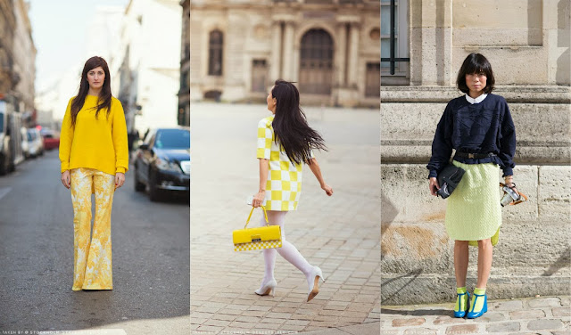 looks inspiración amarillo