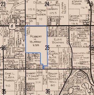 Summer Hill Farm Plat Map Porter County's Past: An Amateur Historian's Perspective: Colonel Murray  And Sunset Hill Farm