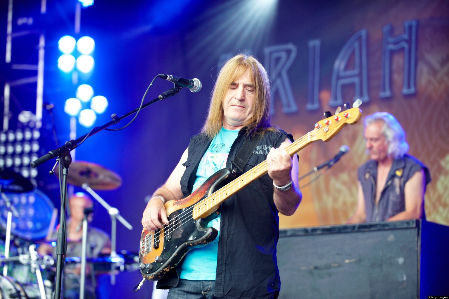 2013 yılında kaybettiğimiz Uriah Heep'in bas gitaristi TREVOR BOLDER i...