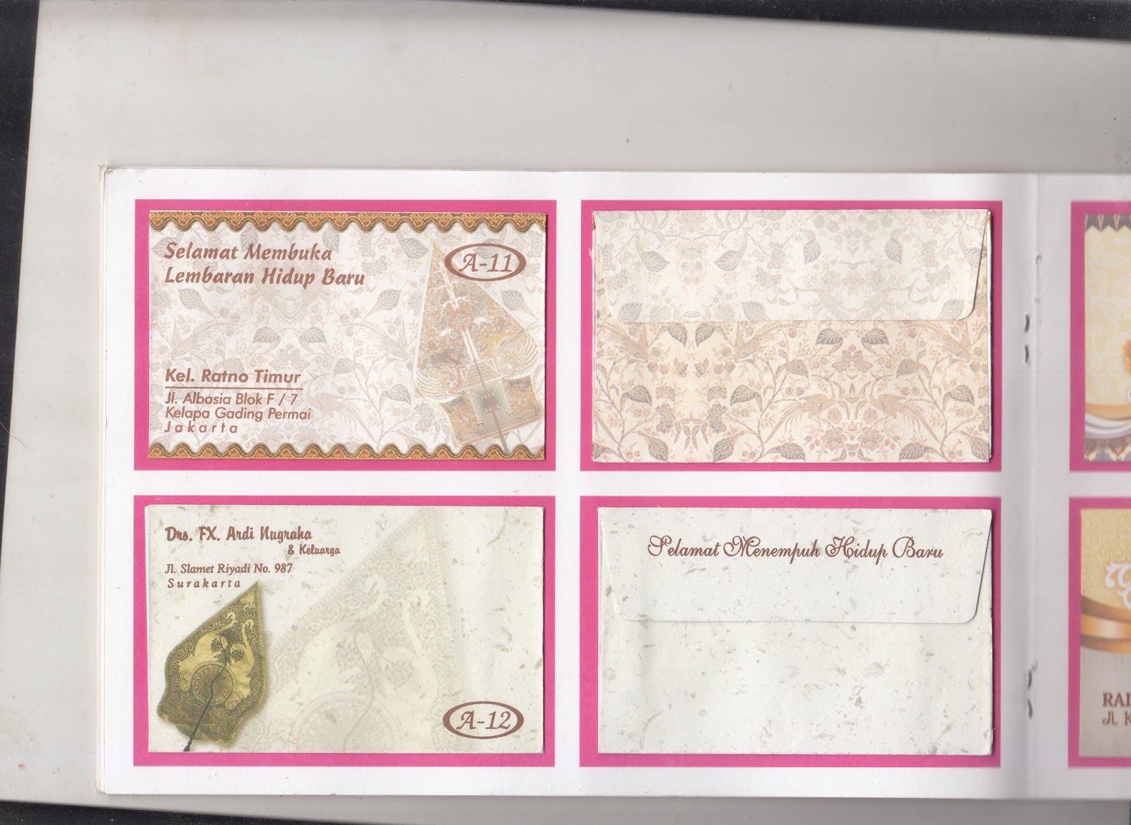 AMPLOP HIAS AMPLOP KONDANGAN CANTIK