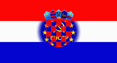 Croatian flag: part of the EUSSR