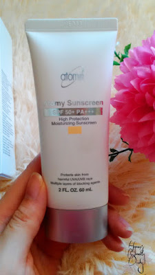Review; Atomy's Sunscreen Beige SPF50+ PA+++