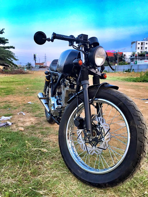 Xe Daelim 125 độ Cafe Racer của Việt Nam Xe Daelim 125 độ Cafe Racer của Việt Nam