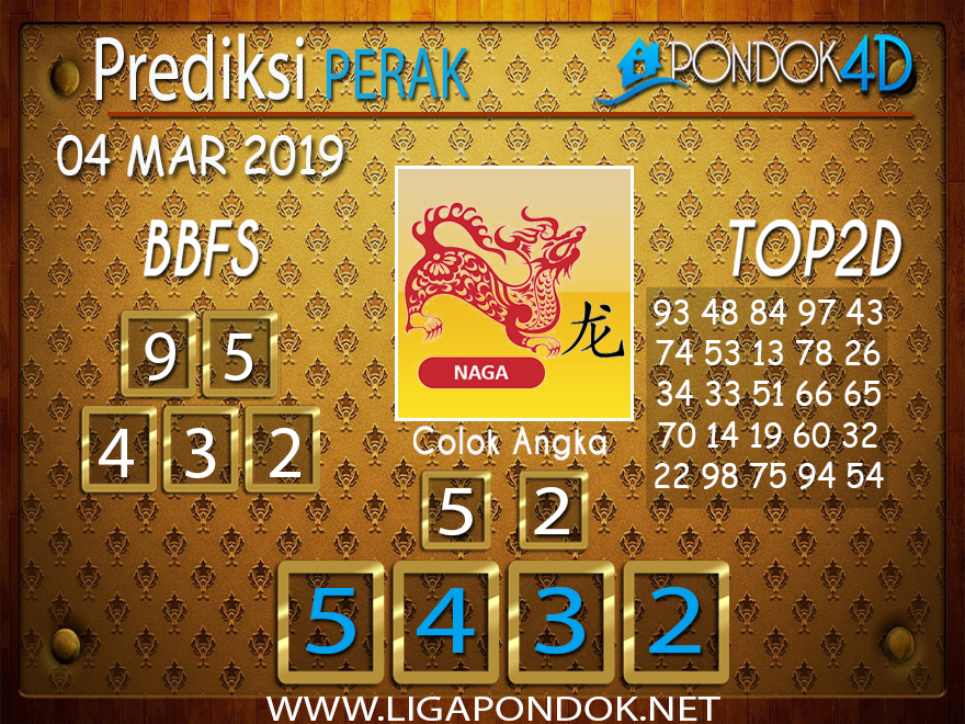 Prediksi Togel PERAK PONDOK4D 04 MARET 2019 Prediksi Togel PERAK PONDOK4D 04 MARET 2019