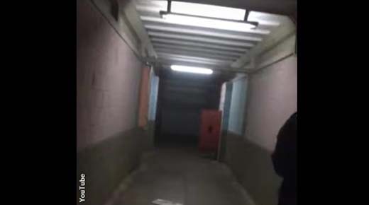 Inquietante 'Fantasma' filmado por guardias de seguridad perturbados
