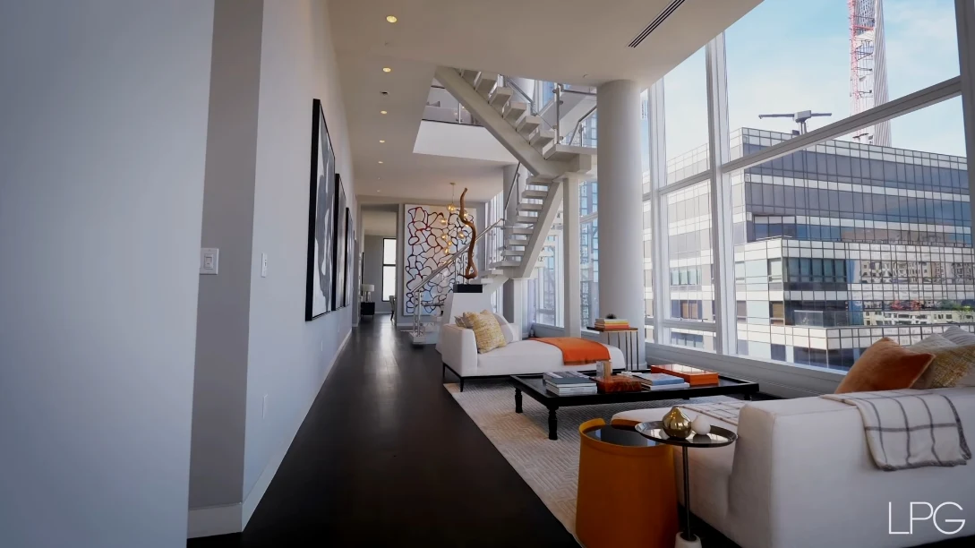 38 Interior Design Photos vs. 20 W 53rd St, New York, NY Luxury Penthouse Tour