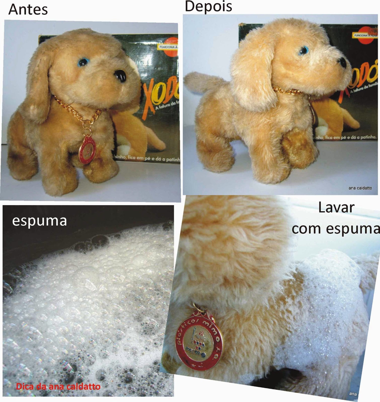 Dica como lavar Pelúcia