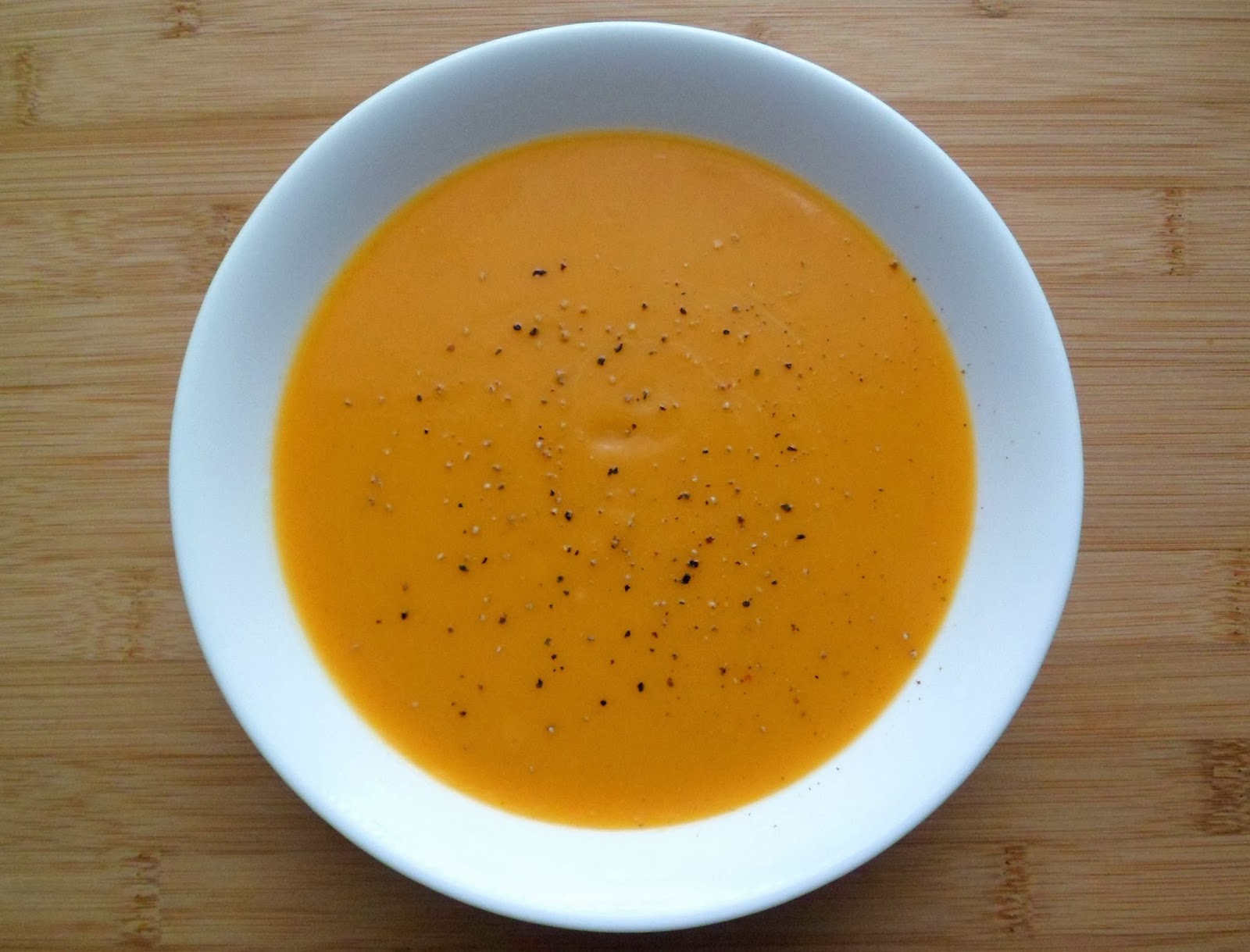 Les Crocs du Loupinet: Velouté de patate douce au lait de coco