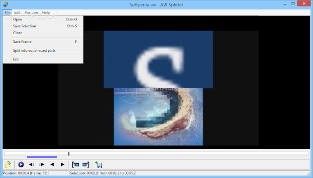 تحميل برنامج تقطيع الفيديو avi للكمبيوتر AVI Splitter 2.21