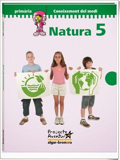 "Natura 5". Actividades digitales de Conocimiento del Medio de 5º de Primaria. Ediciones Bromera.