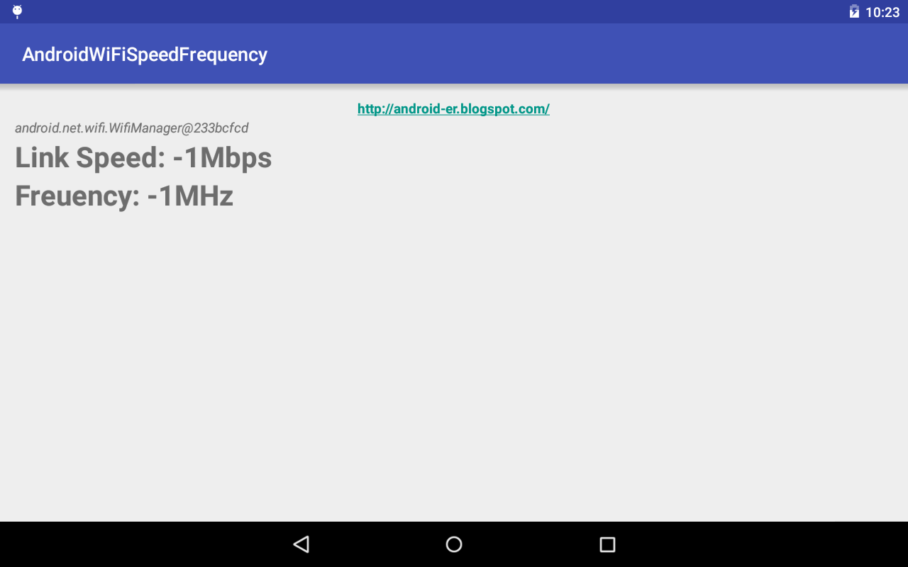 9Roms Get WiFi Link Speed And Frequency
