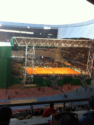 Final de la Copa Davis en el Estadio Olímpico de Sevilla