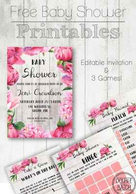 free baby shower printables
