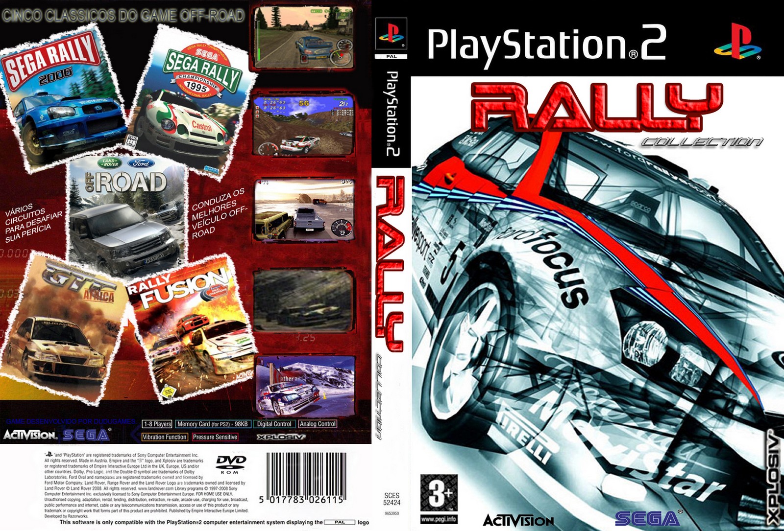 2006 - Sega Rally 1995 - Ford Off Road - Rally Fusion - GTC Africa