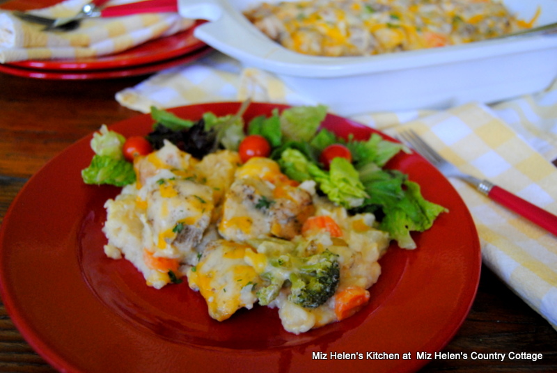 Crock Pot Chicken Veggie and Rice Casserole