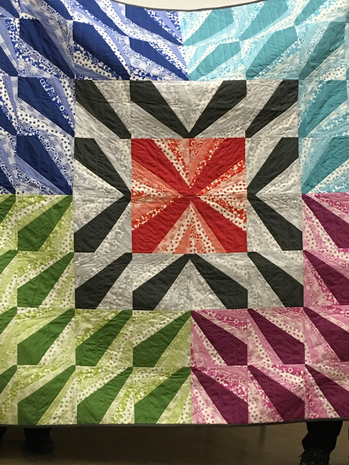 Pieces And Patches Quilt Guild Adventures in String Quilting with Mary