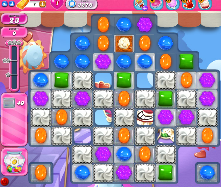 Candy Crush Saga level 2276 Candy Crush Saga level 2276