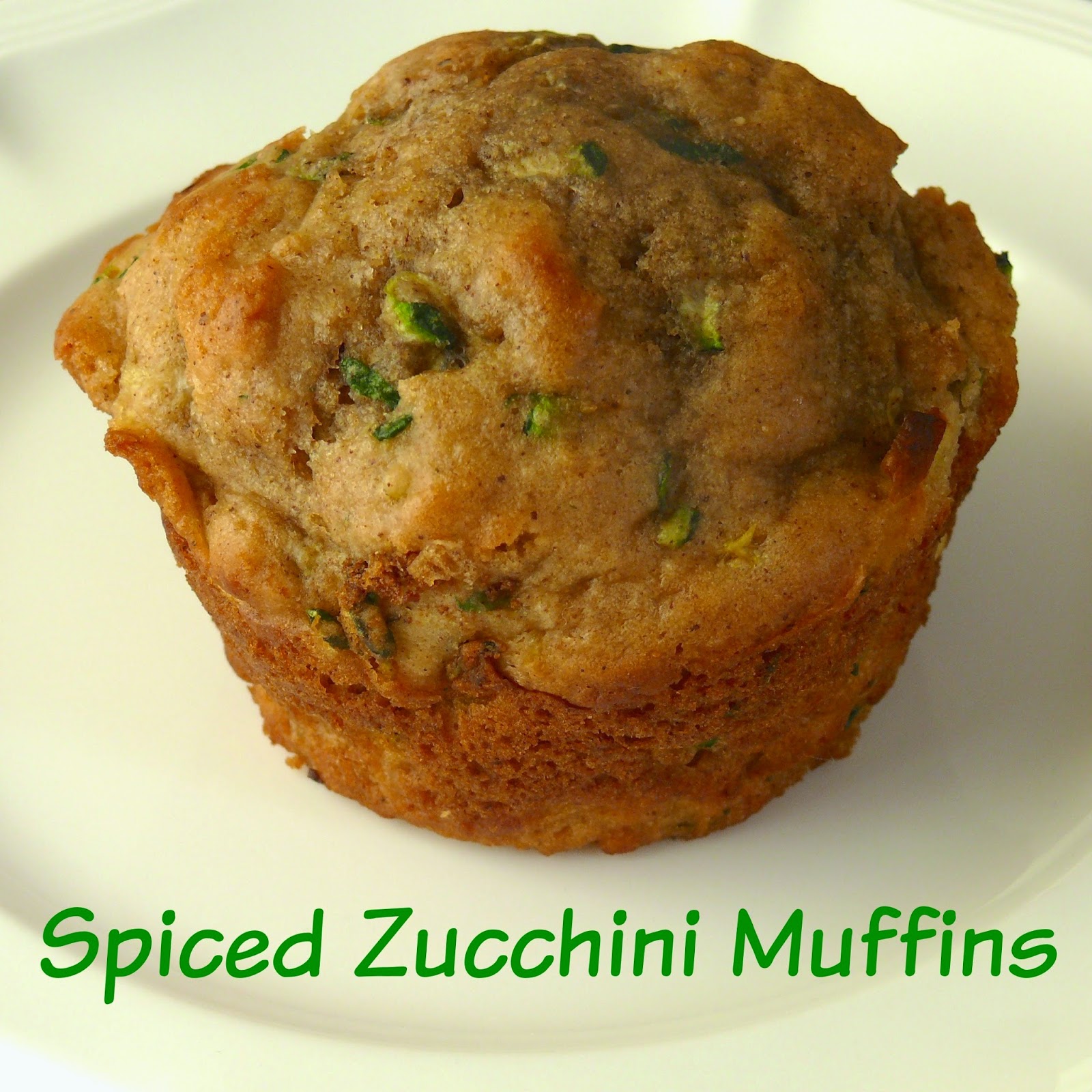 Imperfect & Fabulous Spiced Zucchini Muffins