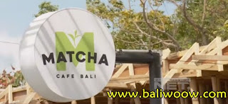 Matcha Lateo Cafe on the side of the Heritage Area Denpasar Bali