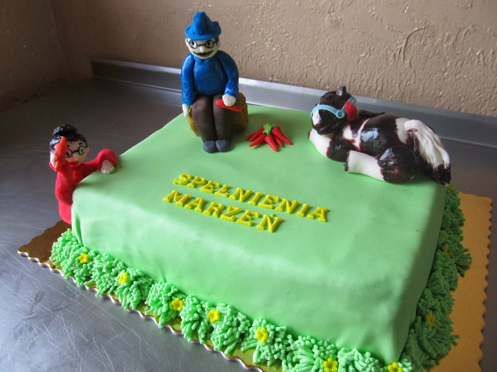 TORTOWA KRAINA: TORT NA 50-TKĘ Z KONIKIEM