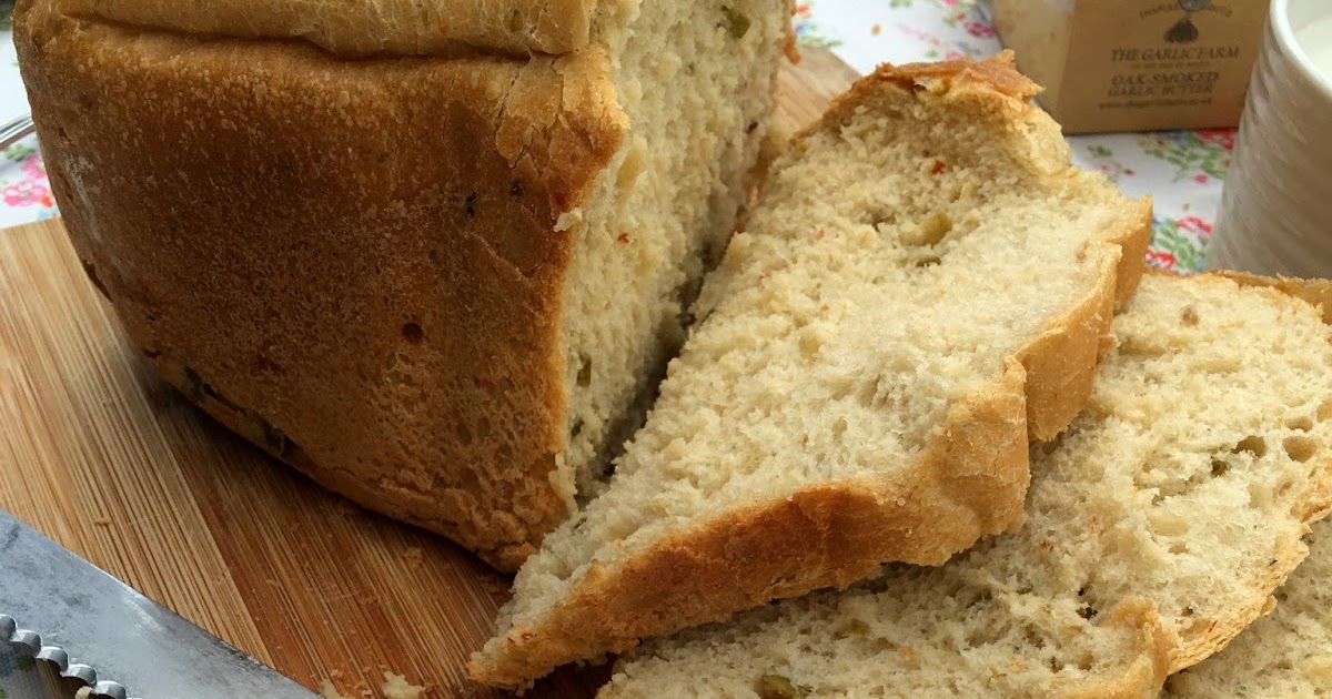 Breadmaker Chilli Olive Bread