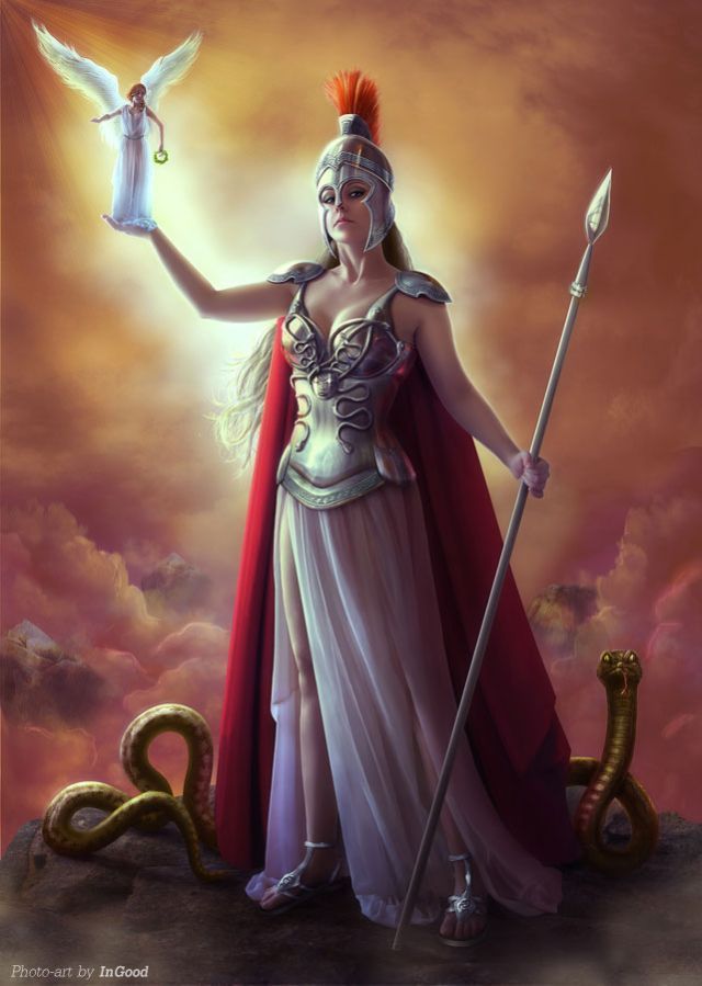 Athena Greek Goddess God u Love