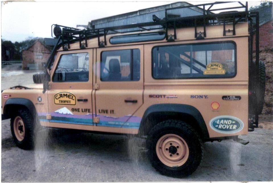 Advertising and Marketing Camel Trophy Land Rover