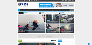 BPress Responsive Blogger Template