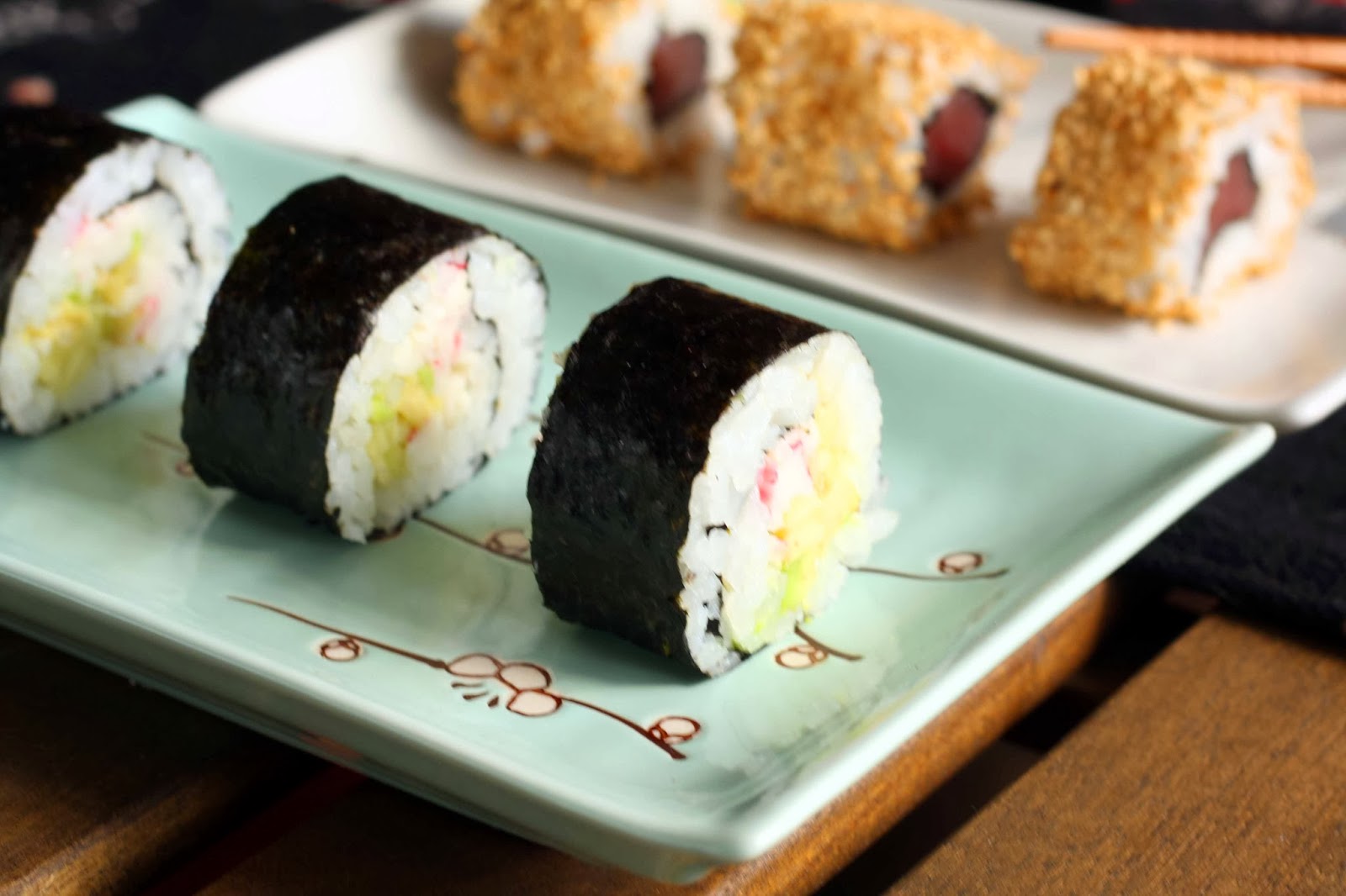 igloo cooking : SUSHI MAKI & SUSHI URA MAKI sushi maky