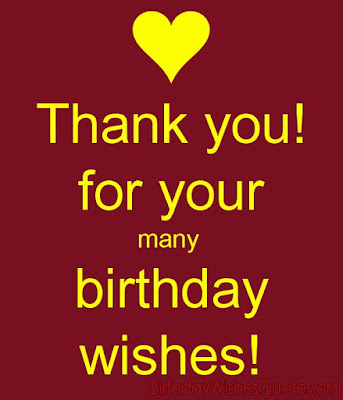 Birthday Thank You Messages Birthday Thank You Messages