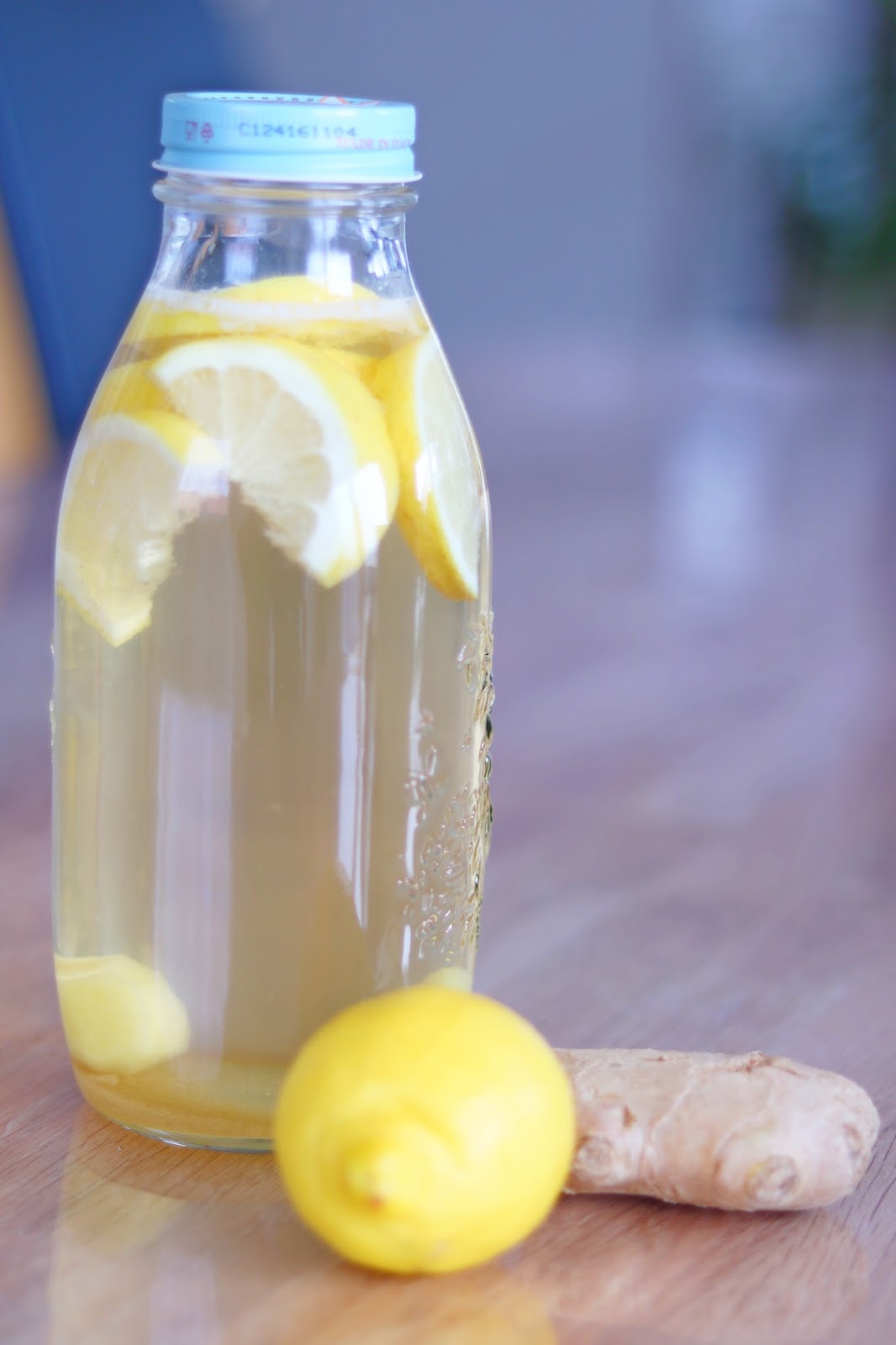 Jus detox citron gingembre miel - Étapes de préparation