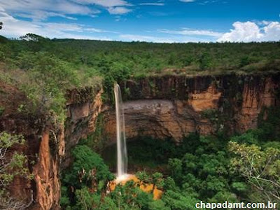 Cachoeira Véu da Noiva, Mato Grosso, waterffal, cachoeira, cachu, Brazil, natureza, nature, brasil, landscape, paisagem, fotos cachoeiras, fotos, fotos da natureza
