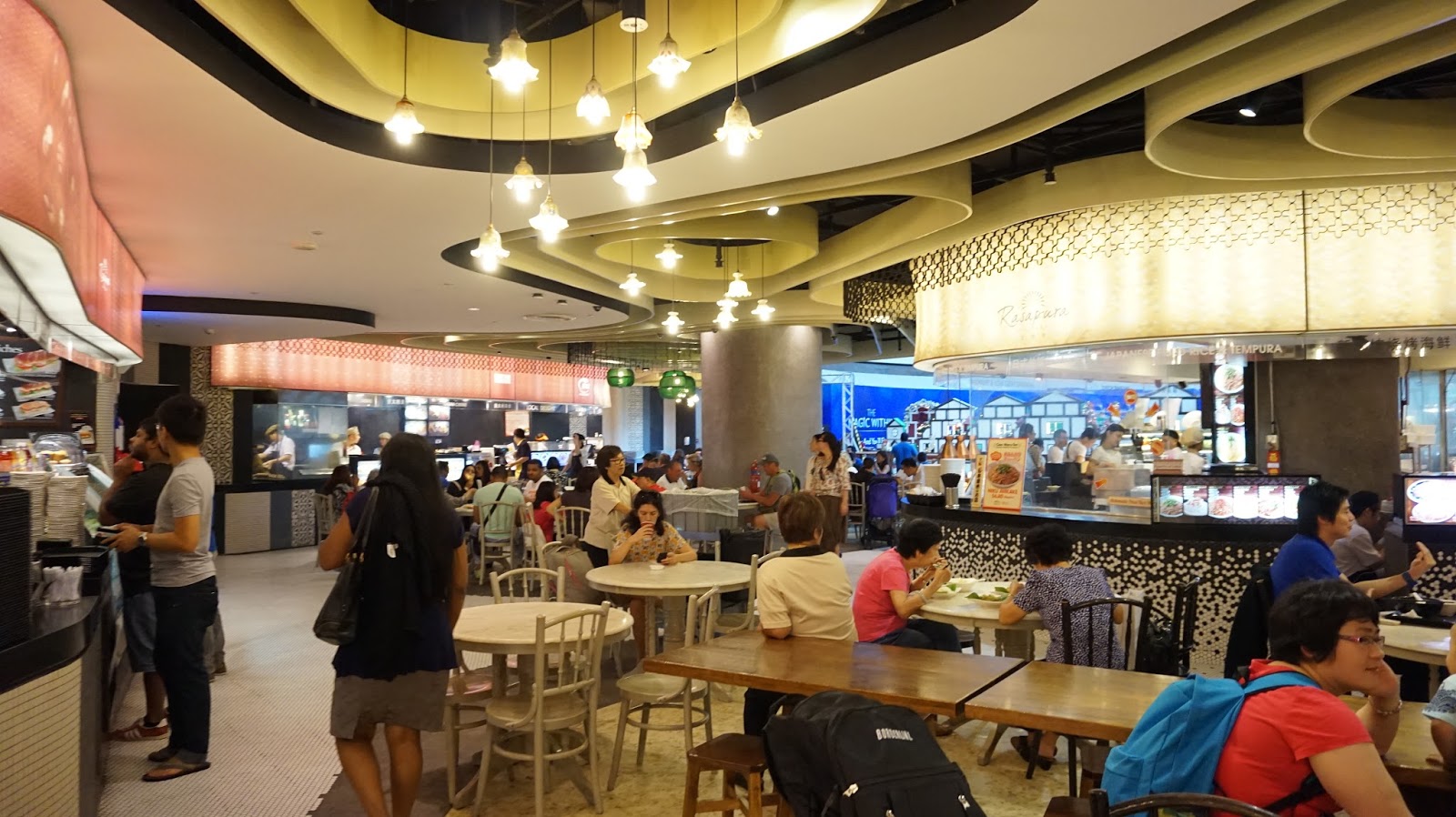 Our Journey : Singapore Bayfront MRT - Marine Bay Mall Rasapura Masters