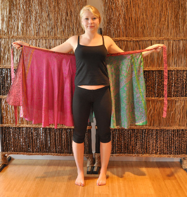 Adventures with Mexicali Blues Magic Wrap Skirt Style Tutorial Athena