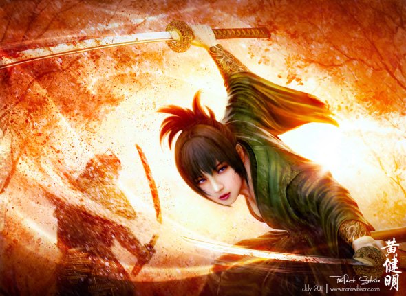As incríveis ilustrações de fantasia de Mario Wibisono Mario Wibisono deviantart ilustrações fantasia games oriental traços realistas história