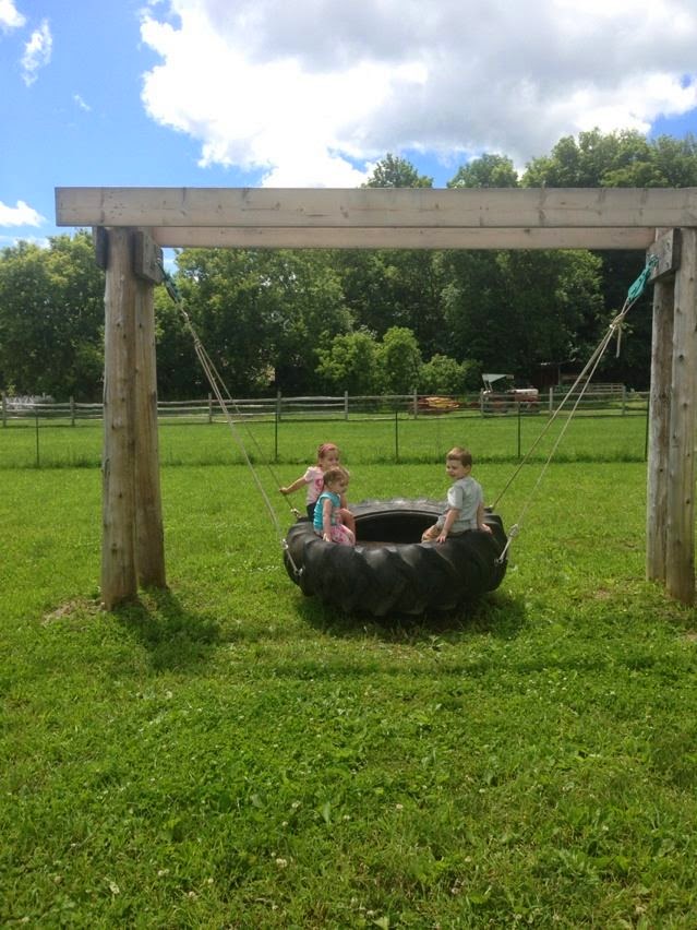 Outdoor playsets with tire swing batmanmarkets