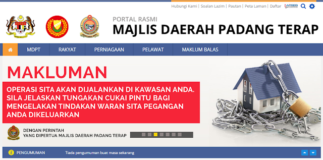 Rasmi - Jawatan Kosong di (MDPT) Majlis Daerah Padang Terap Terkini 2019 Rasmi - Jawatan Kosong di (MDPT) Majlis Daerah Padang Terap Terkini 2019