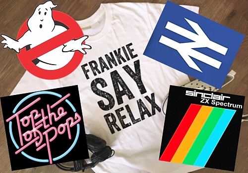 80s Logos and slogans Collage