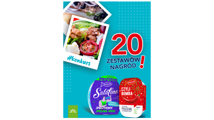 Wygraj zapas produktów Graal i Salatino Konkurs