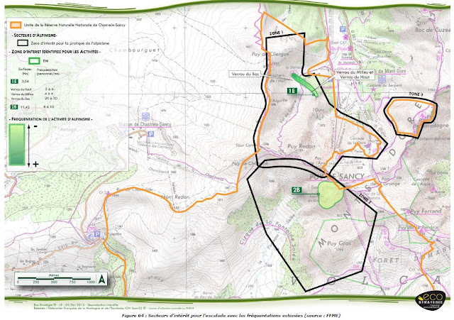 Les sites d'escalade interdits dans le Sancy Les sites d'escalade interdits dans le Sancy