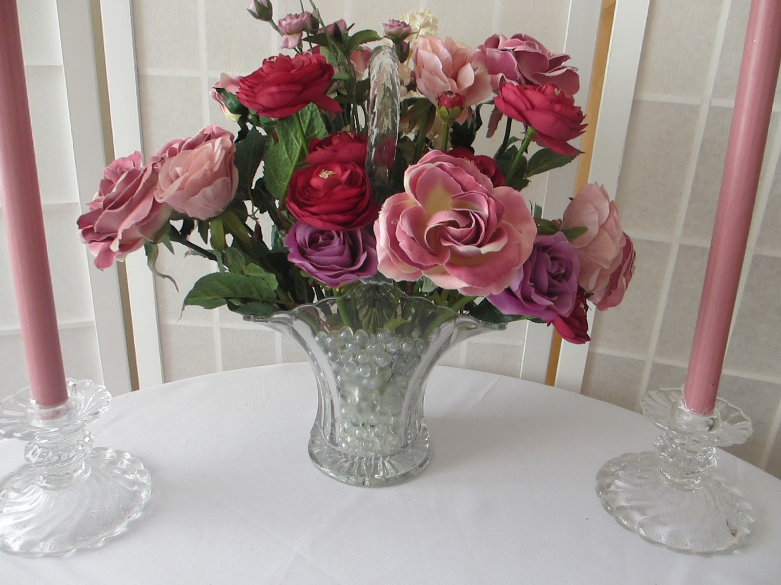 Table for One Castleton Rose Table for One